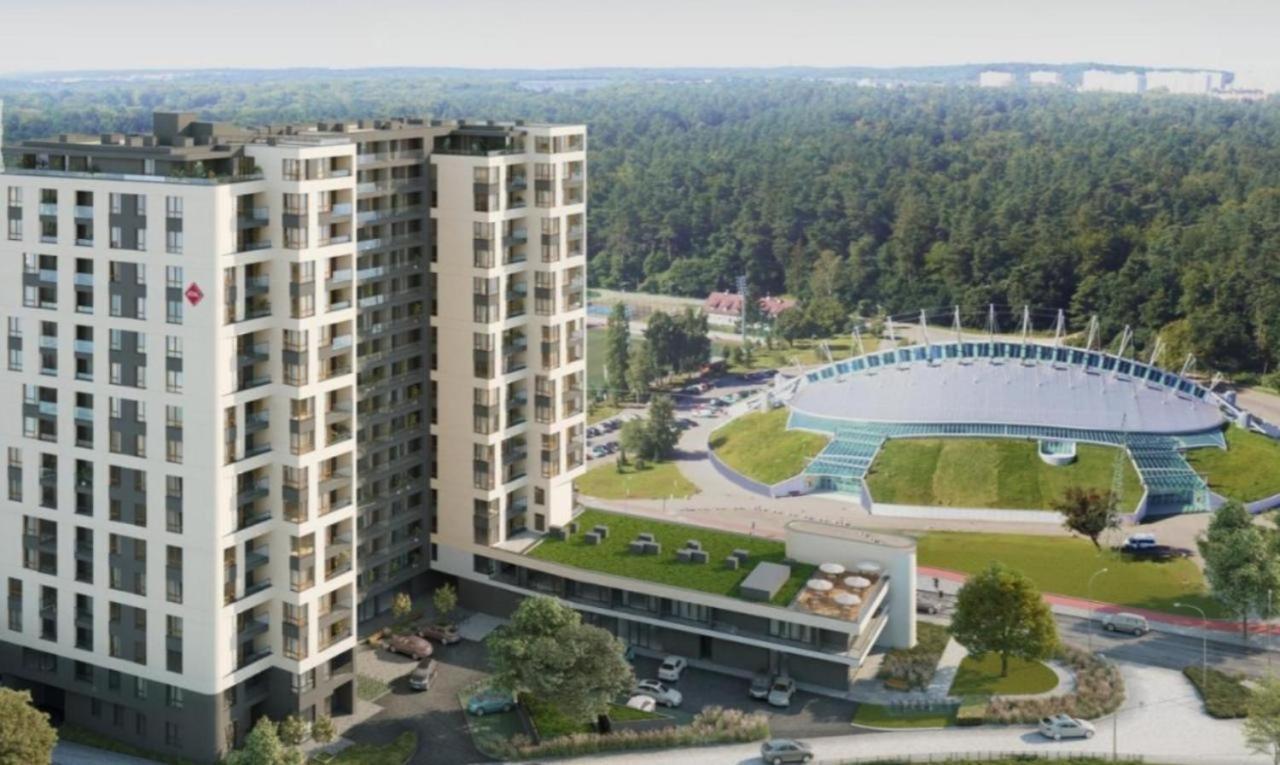 Apartamenty Bruno I Bianca W Symphony Modern Tower Gdynia 2 I 3 Pietro Extérieur photo